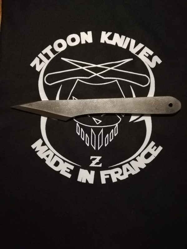 The crow , couteau de lancer no spin, by zitoon knives